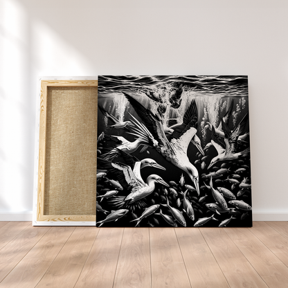 CANVAS - 30 x 30 - SEABIRD