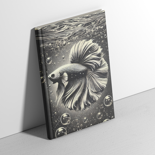 NOTEBOOK/SKETCHBOOK BETTA FISH - A5