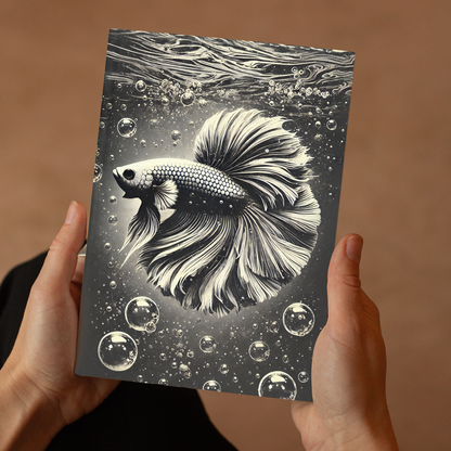 NOTEBOOK/SKETCHBOOK BETTA FISH - A5