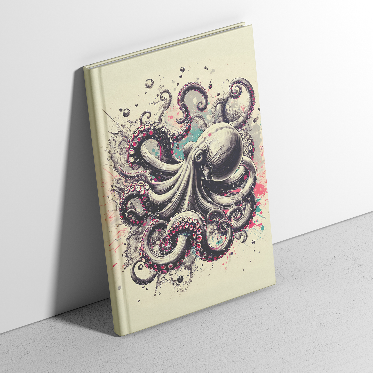 NOTITIEBOEK/ SCHETSBOEK OCTOPUS - A5