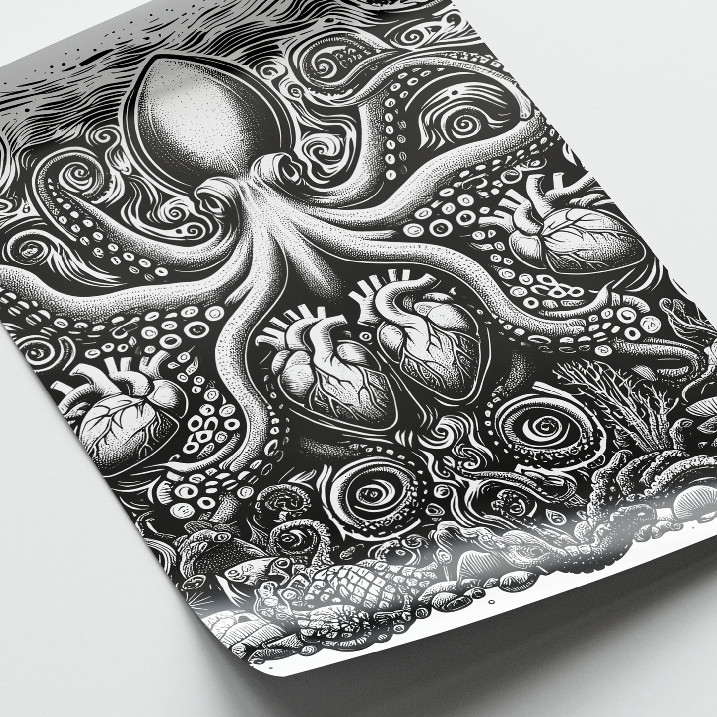 POSTER OCTOPUS - 60 x 90