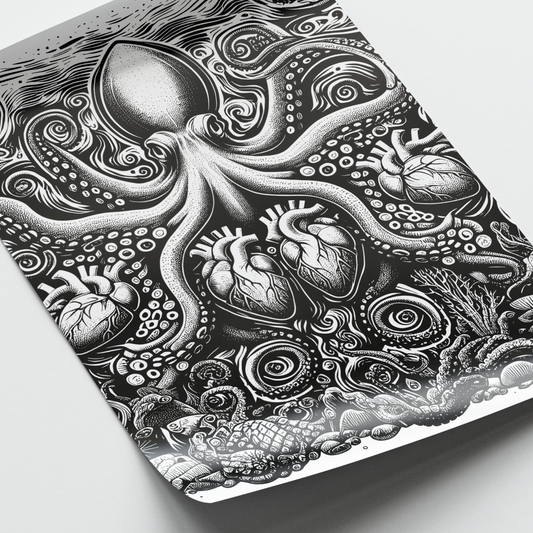 POSTER OCTOPUS - 60 X 90