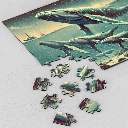 PUZZEL WALVIS (1000 stukjes)